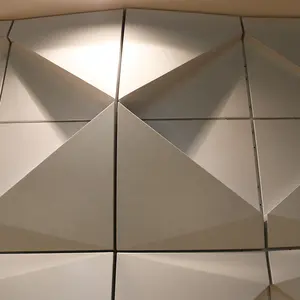 Фасадная лазерная резка, алюминиевая декоративная внутренняя гофрированная металлическая облицовка стен, панели, сборные декоративные настенные фасадные панели