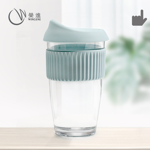 Bottle Glass Bottles 2022 New Water Bottle Fashion Clear Glass Coffee Cup Custom Logo Glass Bottles With Lid