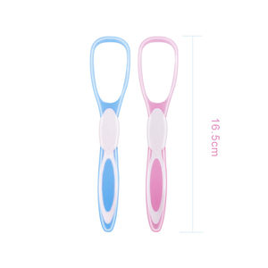 Großhandel Zungen schaber Reiniger Kunststoff Zungen kratzen TPR PP Mundpflege Weich gummi - Product Image 4