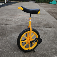 Pedal sepeda anak, 1-Wheel anak Pedal sepeda baja garpu keseimbangan sepeda satu roda sepeda keseimbangan roda tunggal sepeda