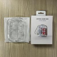 Coque rigide transparente en cristal JYS-NS2311 pour manettes Joy-Con gauche et droite de Switch 2, étui de protection en PC avec support pour cartes de jeu