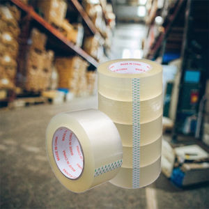 Cinta de Sellado Transparente BOPP de Alta Viscosidad en Colores Personalizados, Cinta de Embalaje de Cartón con Adhesivo Acrílico Impermeable, Cinta de una Sola Cara - Product Image 2