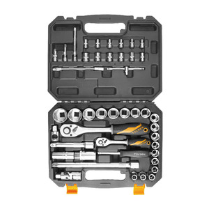 トルセン 15142 45ピース 工業用 家庭用 DIY スチール製 メカニック スパナ 工具セット ボックス入り - Product Image 3