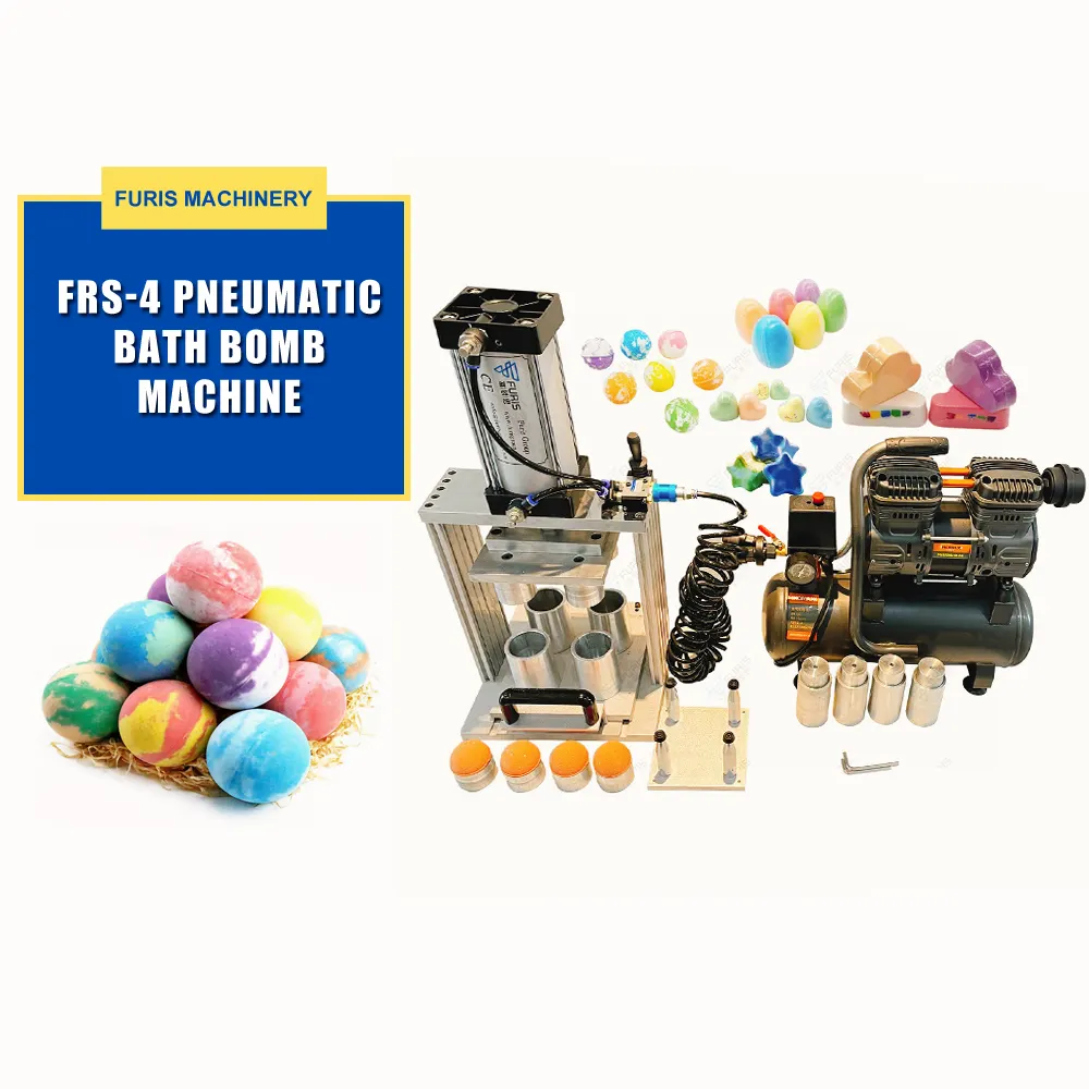 China pneumat manual semi auto small desktop home use bath bomb press form make mold machine equipment supplier price for sale