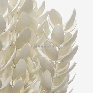 Kerang Coco Modern lampu gantung putih lampu gantung liontin untuk dapur Pulau kamar tidur - Product Image 3