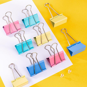 Thương mại đầy màu sắc dài đuôi clip nhỏ tươi dovetail Clip 32mm 25mm 19mm tay tài khoản Clip - Product Image 1