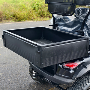 2 CHỖ NGỒI điện mini Pickup Truck cho khách sạn tùy chỉnh tiện ích xe điện Golf giỏ hàng Xe golf điện với hộp hàng hóa - Product Image 6