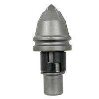 DRILLMORE Burins coniques à dents en forme de balle, tige ronde B47K22H/60MM, matériau 42CrMo, 20 PIÈCES/BOÎTE pour tarière et godet