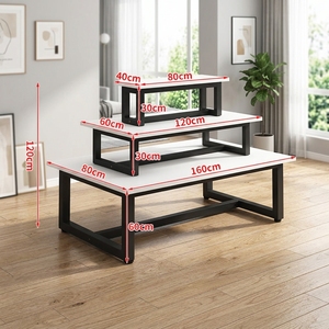 Étagère de présentation promotionnelle empilable pour supermarché, vente directe d'usine, stock stable, pour chaussures et snacks - Product Image 1
