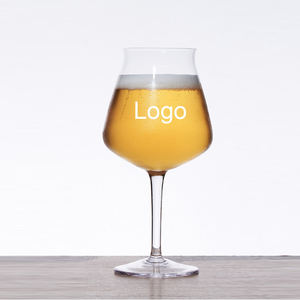 <span class=keywords><strong>Verre</strong></span> à bière <span class=keywords><strong>Teku</strong></span> en cristal sans plomb de 8 pouces de hauteur avec logo <span class=keywords><strong>personnalisé</strong></span>, capacité de 400ml de style moderne avec caractéristiques en <span class=keywords><strong>verre</strong></span> à vin - Product Image 2