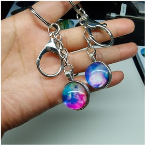 2025 New sáng Keychain tùy chỉnh thiết kế rõ ràng Tinh thể thủy tinh Mặt dây chuyền bán buôn khá móc khóa - Product Image 3