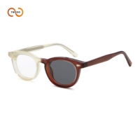 Lunettes de soleil photochromiques TWOOO 52614 avec monture en acétate à changement de couleur et verres en nylon photochromiques pour les distributeurs de lunettes