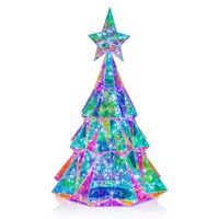 GRSD Mehrfarbige LED-Weihnachtsbeleuchtung 1 Jahr Garantie USB-Betrieben PET-Material Baum Hotel Landschaftsdekoration