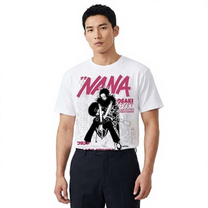 T-shirt da uomo 100% cotone, vestibilità regular, girocollo, stampa serigrafica, casual, anti-pilling, elegante - Product Image 1