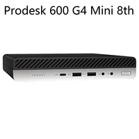 Mini PC de bureau Barebone Tiny ProDesk 600 G4 8ème génération, propre, sans rayures, grade A, testé et fonctionnel
