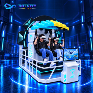 Infinityvr Prix d'usine Aire de jeux intérieure Simulateur de <span class=keywords><strong>vol</strong></span> en <span class=keywords><strong>parapente</strong></span> VR 9D Simulateur de saut en parachute VR Montagnes russes VR Machine de jeu d'arcade - Product Image 1