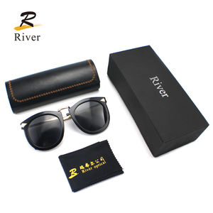 Benutzer definierte Brillen tasche Box <span class=keywords><strong>Pouch</strong></span> Brillen etuis & Taschen Brillen Sonnenbrille Ledertasche Sonnenbrille Verpackungs set - Product Image 2