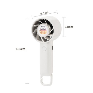 พัดลมมือถือขนาดเล็กพกพาสะดวก แนะนำเป็นอย่างยิ่ง รับสกรีนโลโก้ พัดลมไฟฟ้าสำหรับบ้าน สำนักงาน การเดินทาง และชีวิตประจำวัน - Product Image 2
