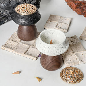 Fireless <b>Coconut</b> Wax Aromatherapy Tower <b>Candle</b> Long-Lasting Fragrance Expansion Handmade Nordic Style High-End Gift Box Ornament - Product Image 2