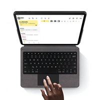 Vente en gros Housse à rabat en cuir PU avec clavier magnétique Protecteur Tablet Cover Case pour Huawei Matepad 11.5 Inch Cases