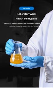 Gants en nitrile noirs jetables Inkco, épaissis, résistants à l'usure, de qualité <span class=keywords><strong>alimentaire</strong></span>, antidérapants, résistants à l'huile, pour la maison et la sécurité - Product Image 5
