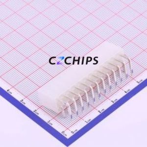 X9357WR-2x12-N2SN Wire-to-Board Pin Header Bent Lead Through Hole,P=4.2mm Connector 2x12P 4.2mm Right Angle Insert 24P - Product Image 2