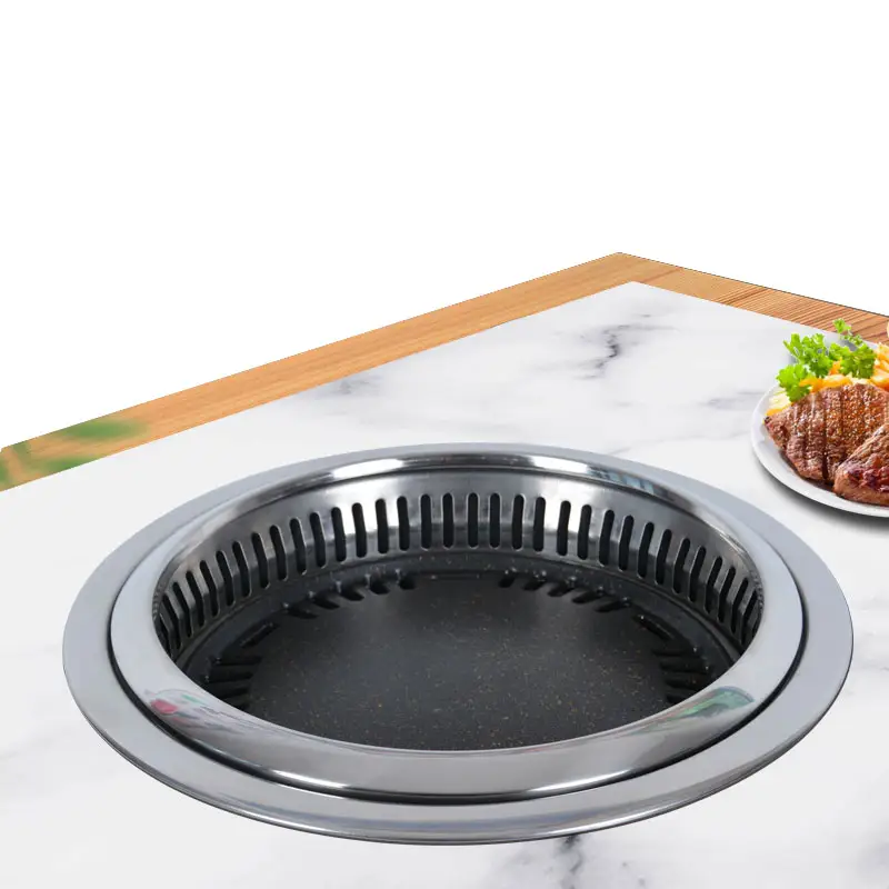 Koreaanse Indoor Commerciële Elektrische Grill Nieuwe Infrarood Elektrische Bbq Roaster Grill Voor Japans Commercieel Restaurant