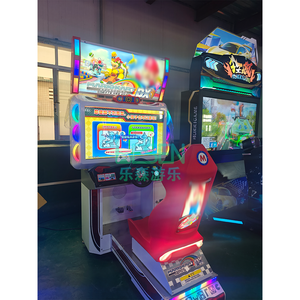 Máquina de Juego de Carreras de Autos <span class=keywords><strong>Mario</strong></span> <span class=keywords><strong>Kart</strong></span> 3D que Funciona con Monedas, Simulador de Carreras, Máquina de Videojuegos de Carreras para Niños - Product Image 6