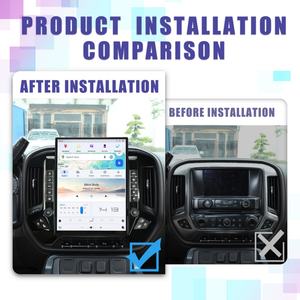 Radio para Auto Chevrolet Silverado / GMC SIERRA 2014-2018, Android 13, Pantalla Táctil de 15.6 Pulgadas, Multimedia, GPS, Navegación, Carplay - Product Image 2