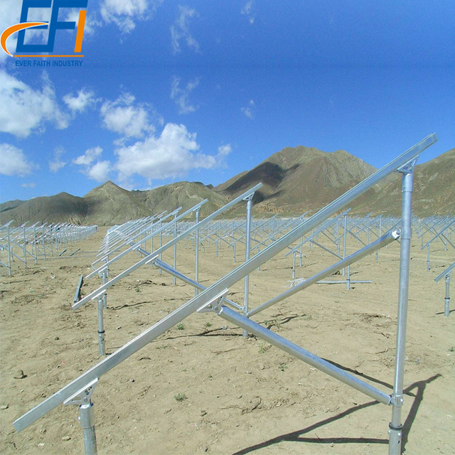 Solar Panel Ground Mounting Frame  Extrusions Easy Mounting Solar Frame Solar Panel Mounting Frame