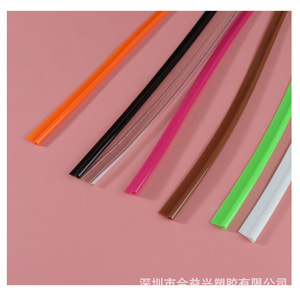 Heyixing <b>Pvc</b> T Type <b>Glue</b> Trim Custom Size For Handbag Luggage Edge Binding - Product Image 4