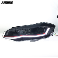 JS Auto Parts Phares pour Volkswagen Polo 2019-2024 Lampes à LED Feux de jour Clignotants dynamiques
