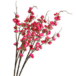 Ramas de Flores de Ciruelo Artificiales de Seda, Alta Simulación, Estilo Oriental, Ramo de Decoración para el Año Nuevo Chino - Product Image 5