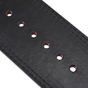 <b>Drop</b> Ship New Arrival Support Squat Colour Lever Weightlifting Powerlifting Weight Custom Logo Leather Lifting Gym Belt for Men - Product Image 4