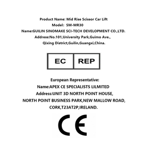 SM-MR30 de elevación de <span class=keywords><strong>coche</strong></span>, tijera de tiro medio de <span class=keywords><strong>220V</strong></span> - Product Image 5