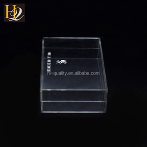 Hộp <span class=keywords><strong>Acrylic</strong></span> Trong Suốt Thiết Kế Theo Yêu Cầu Hai Lớp Thời Trang Tinh Tế - Product Image 5