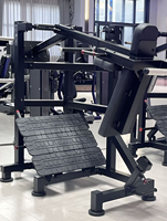 Pendulum Squat Pro, équipement de gym commercial, appareil de musculation robuste et réglable pour les jambes et les fessiers, pour les studios de fitness et l'usage domestique