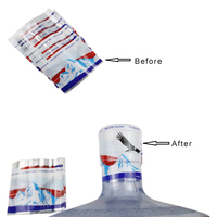 Eco-Friendly 5 Gallon 18.9L-20L PVC Bouteille Cap Shrink Band Durable Water & Beverage Labels Packaging pour Bière Use