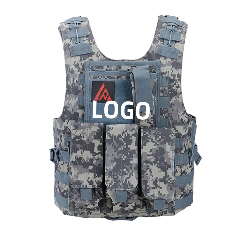 New Cheap Security Outdoor Camouflage Shooting Hiking Tactical Gear Multifunctional Outdoor Tactical Vest