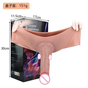 S8022-PC Dildo Hueco de Silicona de 8.07 Pulgadas para Hombres, Funda Realista para Agrandar el Pene, Condón Usable, Juguetes Sexuales para Adultos 18+ - Product Image 5