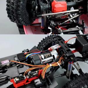 NOUVEAU Produit SJY-AX8509 2.4G 1/10 4x4 Voiture RC Électrique Tout-Terrain 30KM/H Camion Jouet Haute Vitesse Kit Véhicule d'Escalade 6CH 30KM/H - Product Image 5