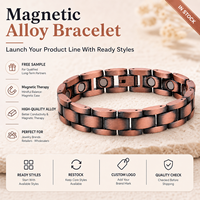 Bijoux magnétiques, bijoux de thérapie magnétique, bracelet à maillons carrés avec pierres naturelles mélangées, vente en gros, bijoux personnalisés