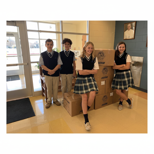 Chaqueta negra con logotipo personalizado para niños y niñas, pantalón con Falda plisada a cuadros, estilo británico, nueva americana, 2023 - Product Image 1