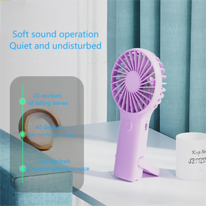 <strong>USB</strong> Charging, 400 Mah Battery, 5 Colors to Choose From, Can Be Placed on the <strong>Desk</strong> and Can Be Held Portable Handheld Small <strong>Fan</strong> - Product Image 4