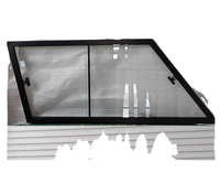 Fenêtre coulissante en aluminium de haute qualité pour bateau et yacht, taille personnalisable, certifiée, directement de l'usine