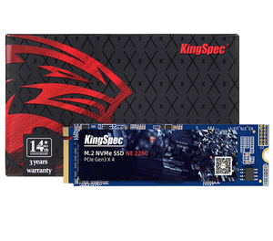 KingSpec SSD PCIe Gen3.0 X4 M.2 Nvme SSD 128gb