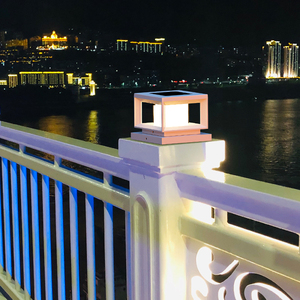 Уличный Солнечный садовый столб, светодиодный фонарь для солнечной энергии - Product Image 4