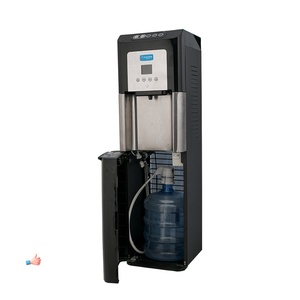 Dispensador de agua frí<span class=keywords><strong>a</strong></span> y guerra caliente de carga inferior con agua con gas, compresor, bloqueo seguro para niños, diseño innovador - Product Image 6