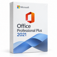 Office 2021 Professional Plus untuk Bisnis Edisi 1 Tahun Perangkat Lunak Antivirus untuk USB Retail Box Aktivasi Online Global