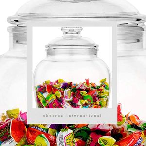 Candy & <b>Cookie</b> <b>Jar</b> with Lid 1 Gallon Premium Acrylic Clear Apothecary <b>Jar</b> Wedding & Home Decor Centerpiece Storage Canister - Product Image 3